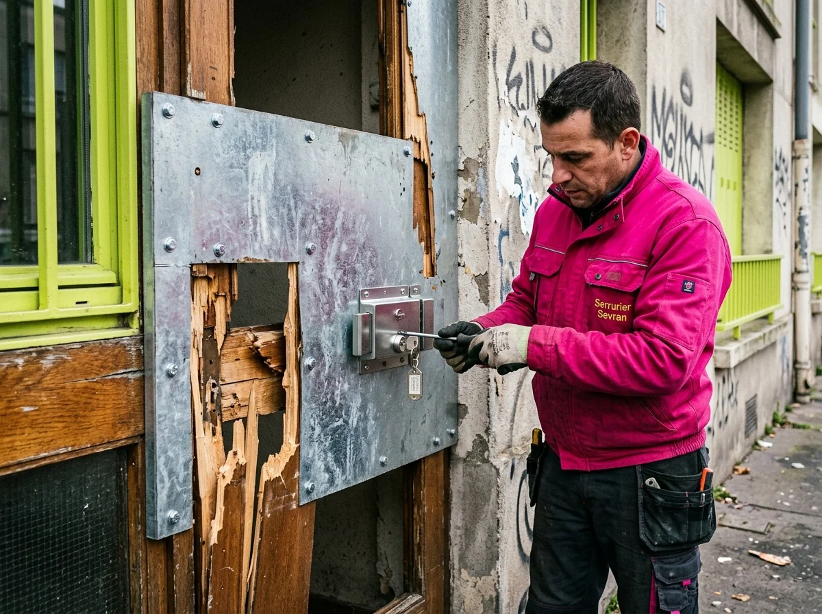 Fermeture provisoire effraction à Sevran
